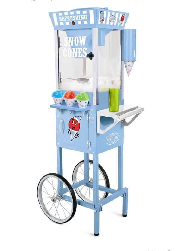 Snow cone with cart
